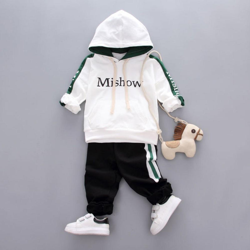 Boys Letter Printed Sport Suits Boys Clothes Wholesale - PrettyKid