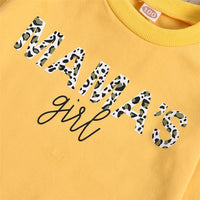 Baby Mama's Girl Long Sleeve Top & Sunflower Pants & Headband Baby Boutique Wholesale - PrettyKid