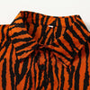 Kid Boys Tiger Pattern Lapel Shirt Little Boy T Shirts - PrettyKid