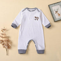 Baby Bird Polka Dots Jumpsuit Wholesale Baby Clothes - PrettyKid