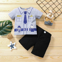 Baby Baby Cartoon Two Piece Set - PrettyKid