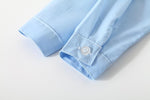Boys Suit Sets Solid Color Bowtie Shirt & Suspender Pants - PrettyKid