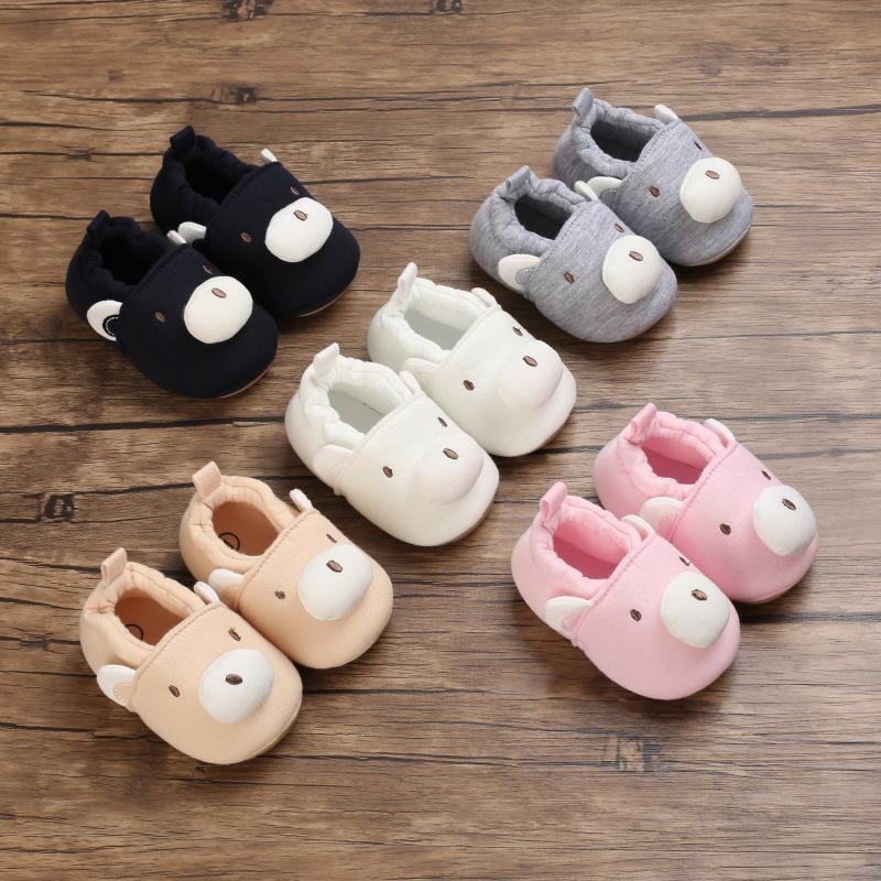 Baby Cartoon Soft Sole Crib Shoes - PrettyKid