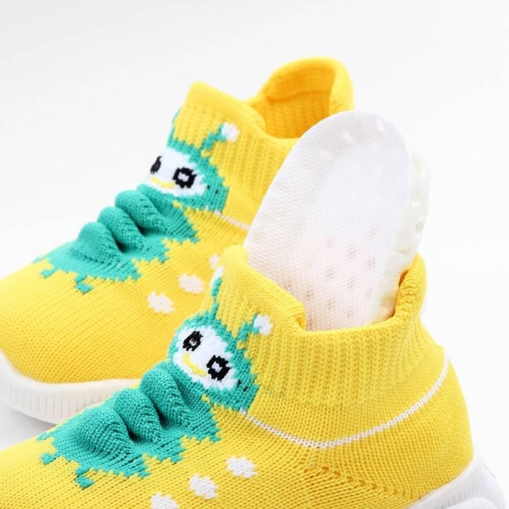 COTTNBABY Unisex Caterpillar Knit Sneaker Shoes For Toddler - PrettyKid