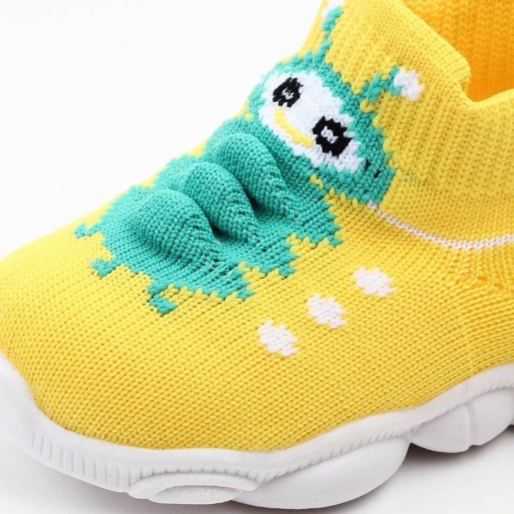 COTTNBABY Unisex Caterpillar Knit Sneaker Shoes For Toddler - PrettyKid