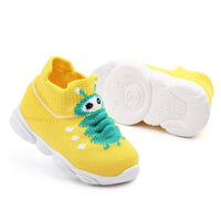 COTTNBABY Unisex Caterpillar Knit Sneaker Shoes For Toddler - PrettyKid