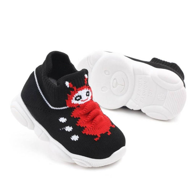 COTTNBABY Unisex Caterpillar Knit Sneaker Shoes For Toddler - PrettyKid