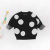 fashion Children Baby Sweaters Dot Boys Sweaters Winter Girls Sweaters Knit Kids Wholesale - PrettyKid