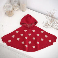 Spring Children's Knitted Sweater Cloak Baby Girls Vendor - PrettyKid