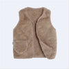 stylish fleece kids vest for girls vest infant winter sleeveless children Supplier - PrettyKid