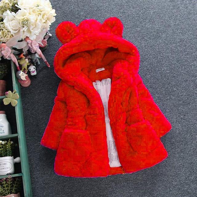 New Fashion Winter Baby Girls Clothes Fleece Coat Jacket Baby Hooded Jacket Vendor - PrettyKid