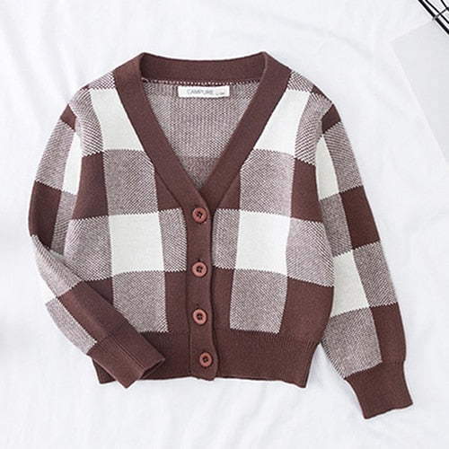 2021 Baby Cotton Knit Kids Long Sleeve spring winter Children Clothes wholesale in bulk - PrettyKid
