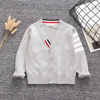 2021 Spring Winter Baby Boys Sweater V-Neck Distributor - PrettyKid