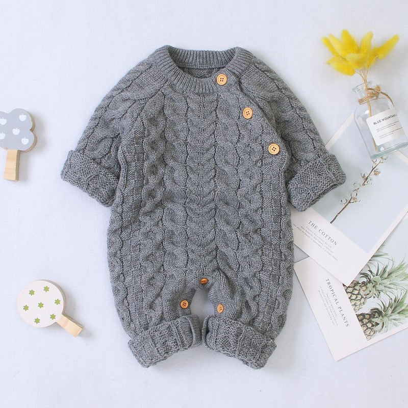 Baby Rompers Long Sleeve Winter spring Kids Boys Girls Jumpsuits Outfits wholesale supplier - PrettyKid