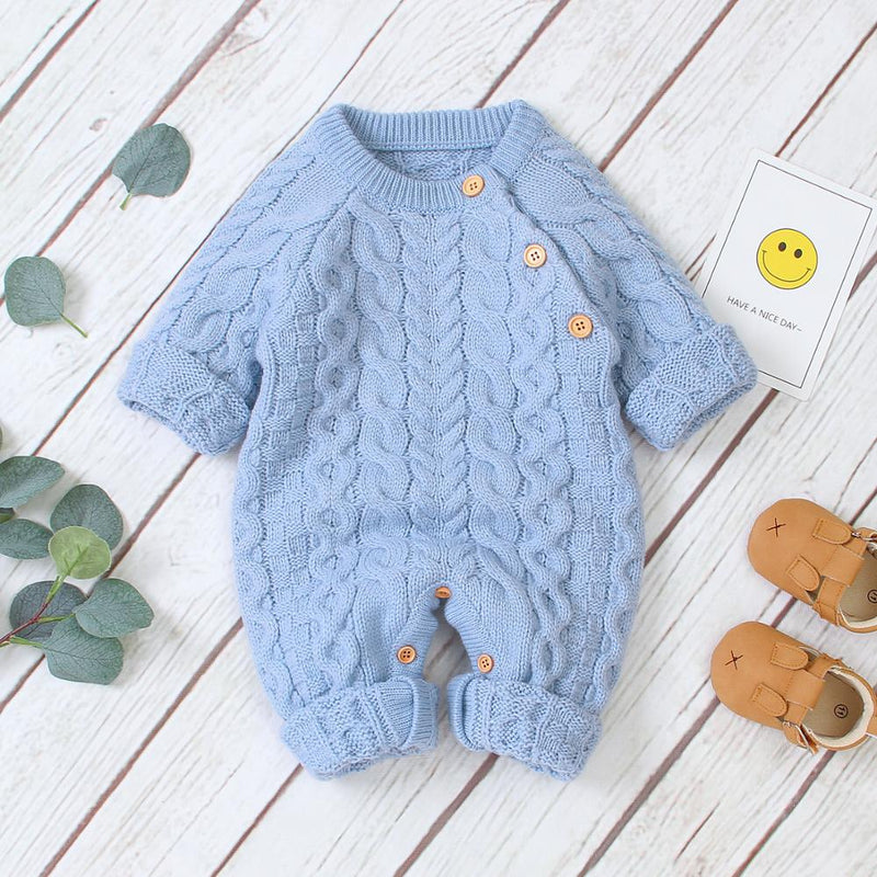 Baby Rompers Long Sleeve Winter spring Kids Boys Girls Jumpsuits Outfits wholesale supplier - PrettyKid