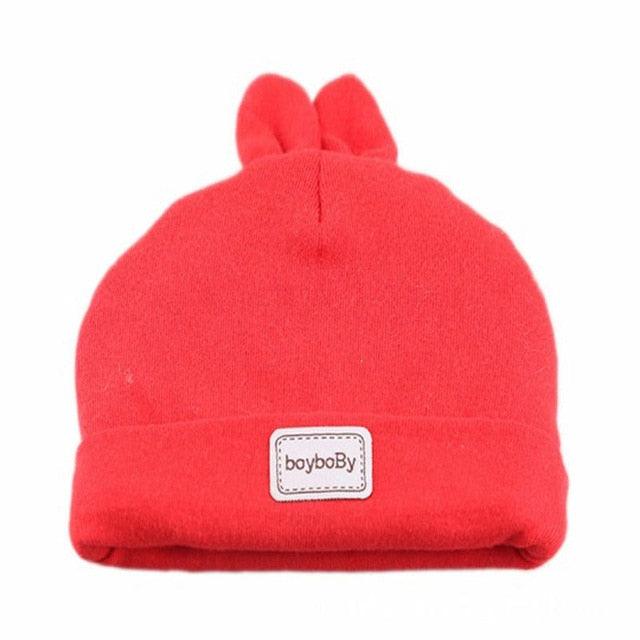 2021 Winter Cute Kids Hat Solid Colors Boys Girls Baby Hats Cotton Baby Hat Infant Caps Vendor - PrettyKid