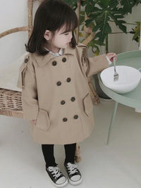 Jackets for Girls Fashion Kids Girl Jacket for Girl Children Jacket Girl Trench Coat Vendor - PrettyKid