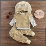 Vintage Baby Boys Clothes Winter Children's Clothing Boys and Girls Suits Kids Clothes for Girls Casual set Wholesale - PrettyKid