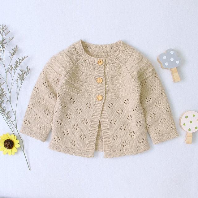 2021 spring Winter Kids Boys Girls Sweaters wholesale Solid Cotton Sweater - PrettyKid