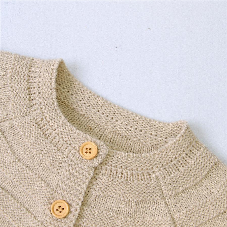 2021 spring Winter Kids Boys Girls Sweaters wholesale Solid Cotton Sweater - PrettyKid