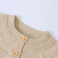 2021 spring Winter Kids Boys Girls Sweaters wholesale Solid Cotton Sweater - PrettyKid