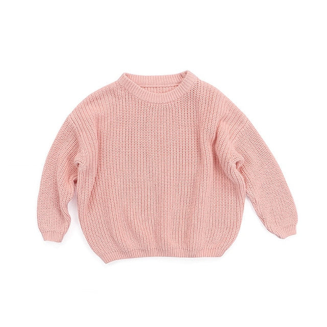 2021 New trendy 0-5 year Newboorn Baby Girl Winter spring Sweaters Long Sleeve O-Neck wholesale Clothing - PrettyKid