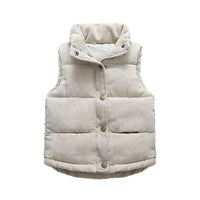 Kid Vest Winter Kids Vest Children Teens Cotton Jackets Vest For 3-10 Years Supplier - PrettyKid