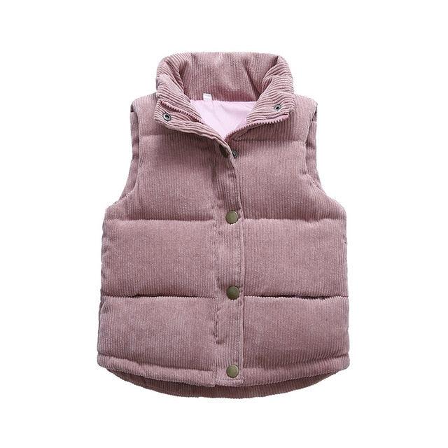 Kid Vest Winter Kids Vest Children Teens Cotton Jackets Vest For 3-10 Years Supplier - PrettyKid