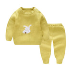 Trendy Winter Infant Boys Girls Sweaters Suit Boutique Knitted Baby Sets Wholesale - PrettyKid