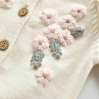 wholesale Baby girls Sweater trendy Jacket Baby Sweater Coat spring Winter Sweaters in bulk - PrettyKid