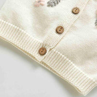 wholesale Baby girls Sweater trendy Jacket Baby Sweater Coat spring Winter Sweaters in bulk - PrettyKid