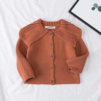 wholesale Baby girls Sweater trendy Jacket Baby Sweater Coat spring Winter Sweaters in bulk - PrettyKid