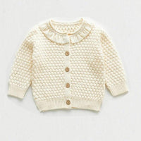 wholesale Baby girls Sweater trendy Jacket Baby Sweater Coat spring Winter Sweaters in bulk - PrettyKid