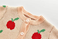 wholesale Baby girls Sweater trendy Jacket Baby Sweater Coat spring Winter Sweaters in bulk - PrettyKid