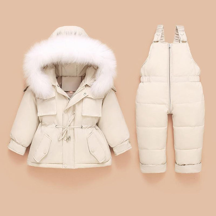 Urban Children Down Coat Kids Toddler Girl Boy Clothes Winter Outfit Suit Warm Baby Overalls Clothing Sets Imported Wholesale - PrettyKid