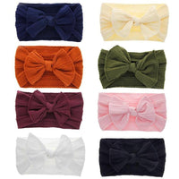 Baby Headband Nylon Elastic Hemp Bow Pattern Bowknot Retro Cute Boy Girls Headband Vendor - PrettyKid