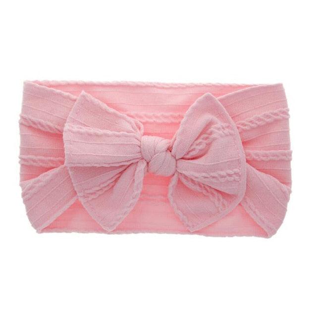 Baby Headband Nylon Elastic Hemp Bow Pattern Bowknot Retro Cute Boy Girls Headband Vendor - PrettyKid