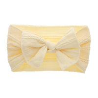 Baby Headband Nylon Elastic Hemp Bow Pattern Bowknot Retro Cute Boy Girls Headband Vendor - PrettyKid