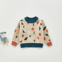 Boys and Girls Sweater Winter Western Style Sweater Baby Wear sweater Wholesale - PrettyKid