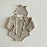 New kids wear Boys Girls Knitted Bodysuit Infant Jumpsuit Newborn Baby Sweater set Wholesale - PrettyKid
