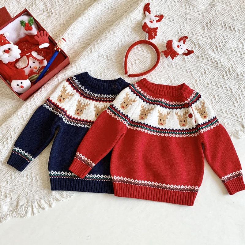 2021 spring Kids Boys Girls Long Sleeve Knit Sweater Winter wholesale - PrettyKid