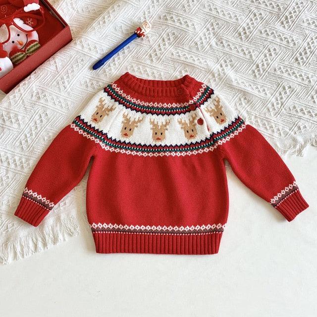 2021 spring Kids Boys Girls Long Sleeve Knit Sweater Winter wholesale - PrettyKid