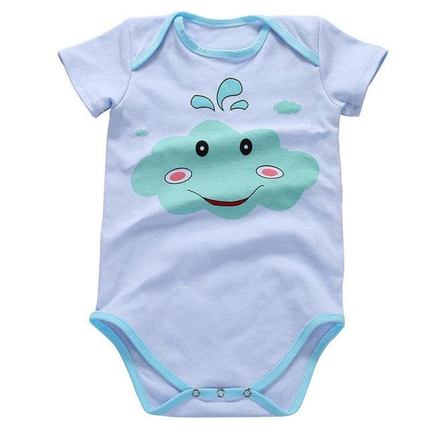 2021 Good Quality Cotton Babys Romper Short Sleeve Baby Cute Clothing Unisex Babys Clothes Girl Boy Jumpsuits wholesale - PrettyKid