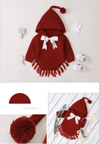 Knitted Sweaters For Baby Boys Girls Cardigan Cartoon Tassel Newborn Baby Cute Winter Outerwear Wholesale - PrettyKid