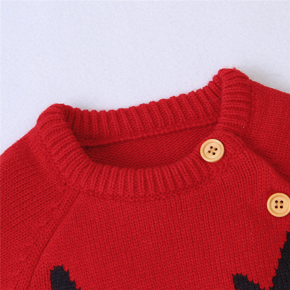 2021 new Baby Boys Rompers knitwear Infantil Jumpsuits Toddler Girls Children Warm Wool Clothes Distributor - PrettyKid
