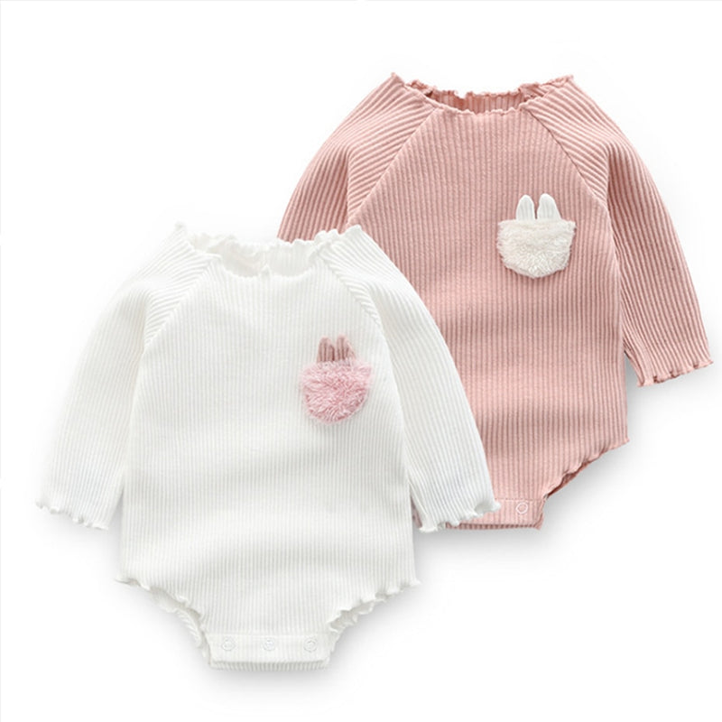 Cute Baby Girls Clothes Spring organic Cotton Long Sleeved knitwear Jumpsuit Sibling Outfits Newborn Clothes Distributor - PrettyKid