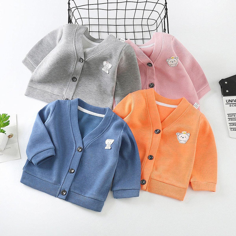 Baby Boys Jacket Children's Jacket Boys Girls Cardigan Winter Baby Jacket Infant Sweater Vendor - PrettyKid