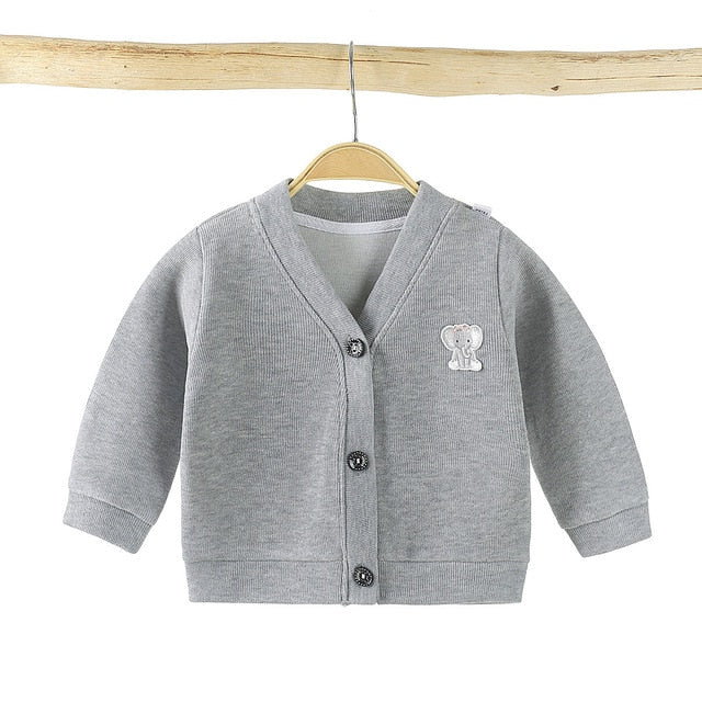 Baby Boys Jacket Children's Jacket Boys Girls Cardigan Winter Baby Jacket Infant Sweater Vendor - PrettyKid
