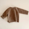 2021 New Baby Boys Girls Coat Baby Sweater Toddler Knit Cardigans Wholesale Cotton Baby Tops - PrettyKid