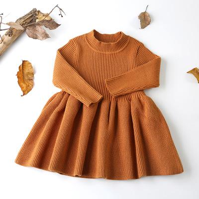 2021 spring Winter Girls Wool Sweater Baby For Party Wedding wholesale manufacture - PrettyKid